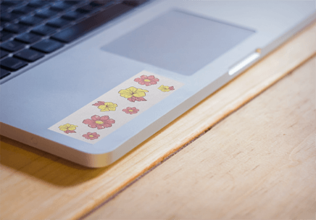Rectangle printed labels